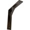 Ekena Millwork Legacy Steel Bracket, Antiqued Bronze 2"W x 10"D x 10"H BKTM02X10X10LEABZ - alternate 1